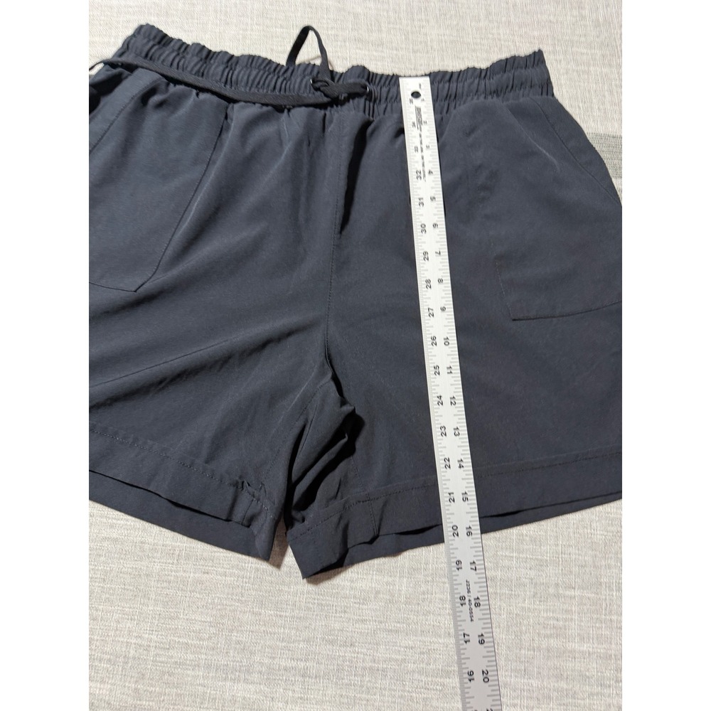 Mondetta Outdoor Project Mens XL Gray Athletic Hiking Shorts Drawstring Elastic